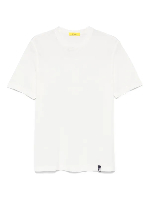 Drumohr Cotton T-shirt in White
