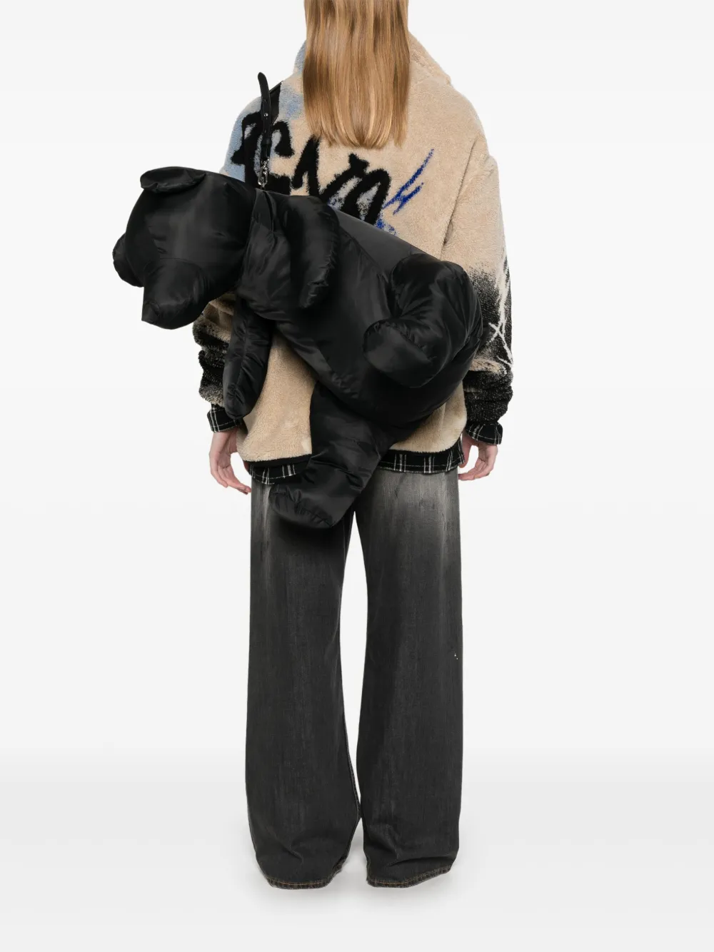 Maison MIHARA YASUHIRO bolsa crossbody con forma de oso | Image 2