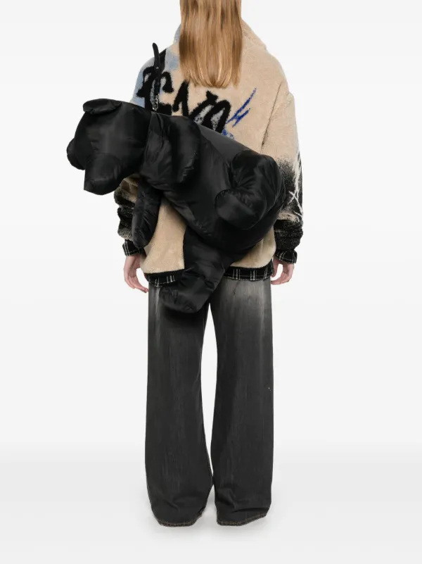 小物 marara179 Maison MIHARA YASUHIRO bear-shaped Cross Body Bag | Black