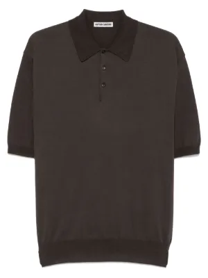 Tシャツ・カットソー KAPTAIN SUNSHINE FW24 Polo shirts (KS24FKN01 CHARCOAL) Kaptain Sunshine Polo Shirts for Men - FARFETCH