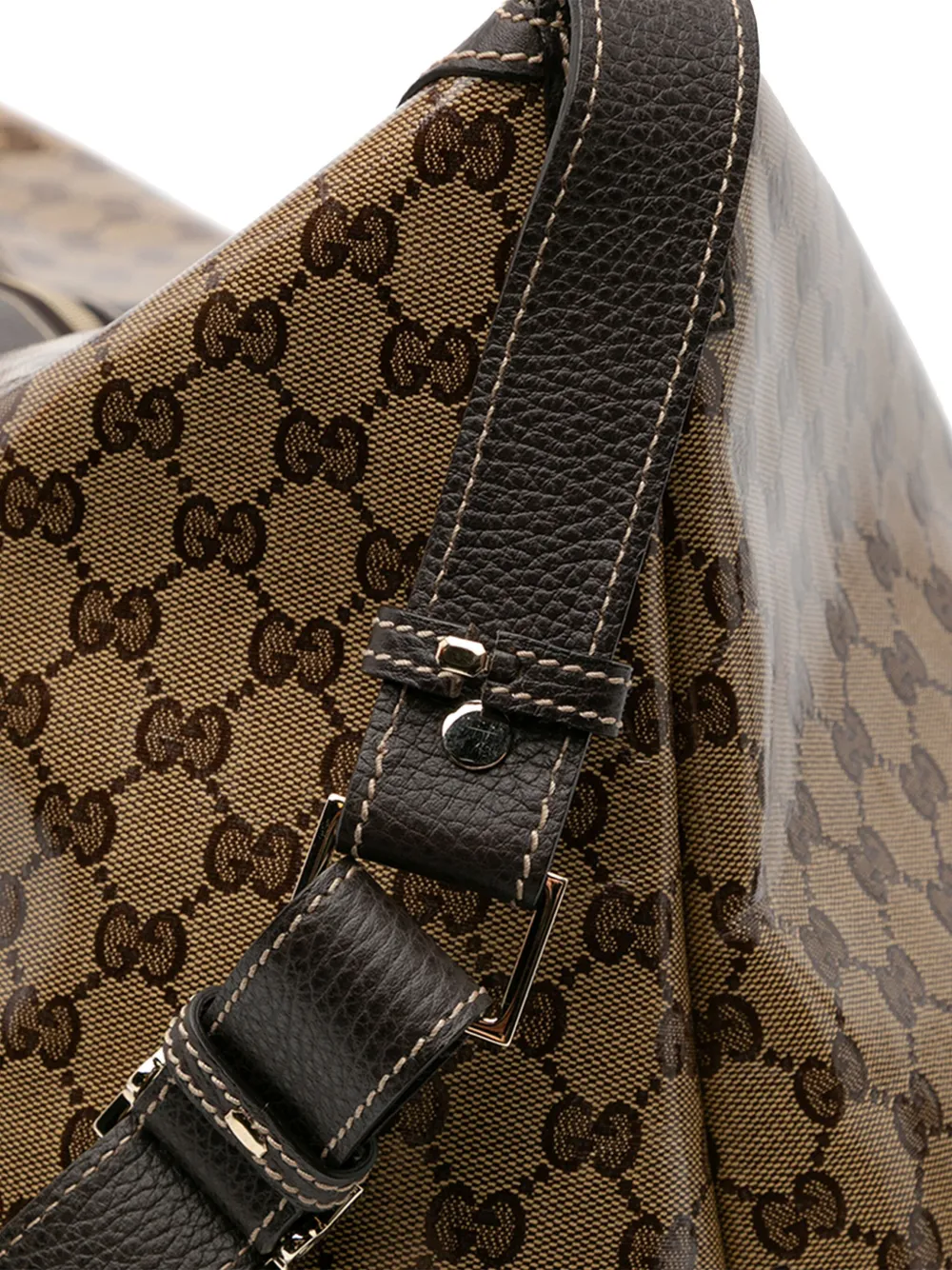 Gucci Pre-Owned Borsa da viaggio XL GG Crystal 2000-2015 | Image 6