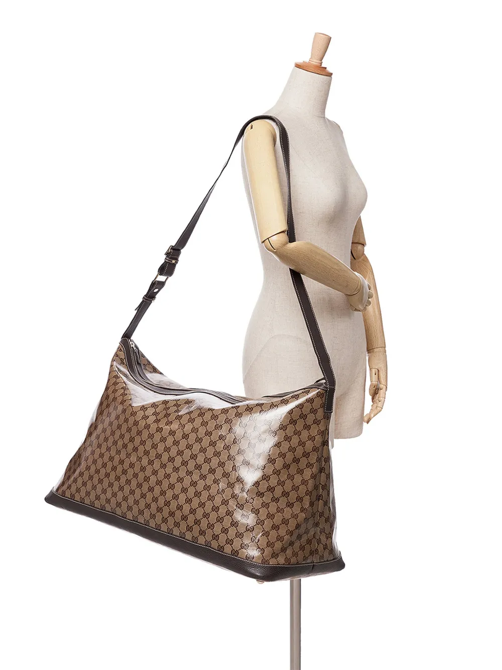 Gucci Pre-Owned Borsa da viaggio XL GG Crystal 2000-2015 | Image 7