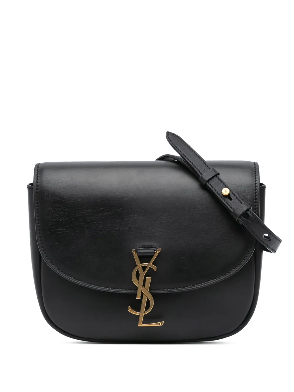 Saint Laurent Pre-Owned Borsa a tracolla Kaia media in pelle con monogramma 2020 | nero | Image 1