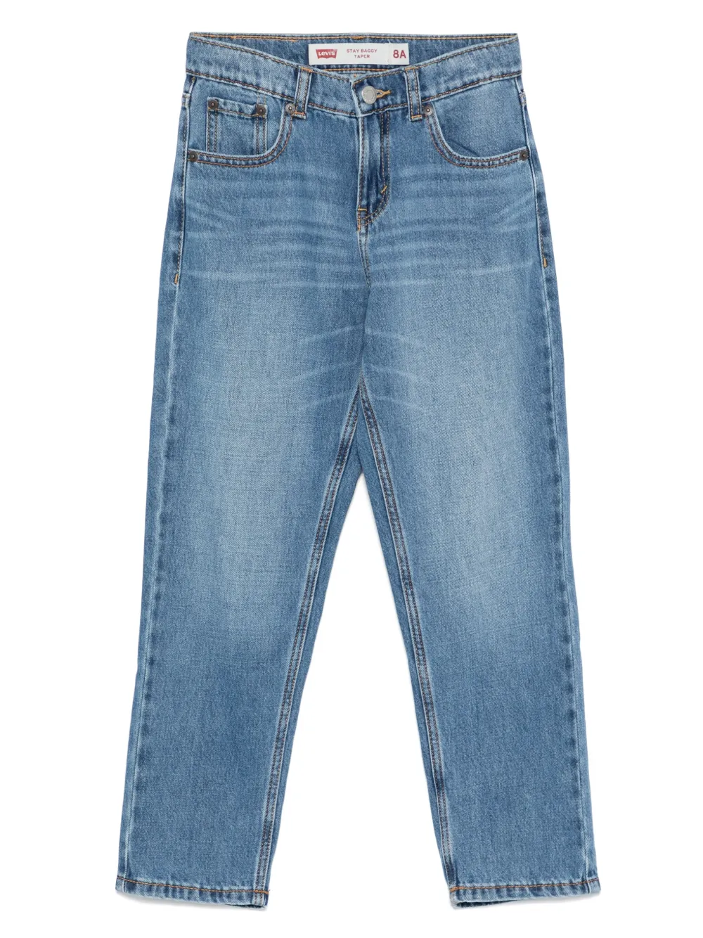 Levi's Kids Stay Baggy Taper jeans Blauw