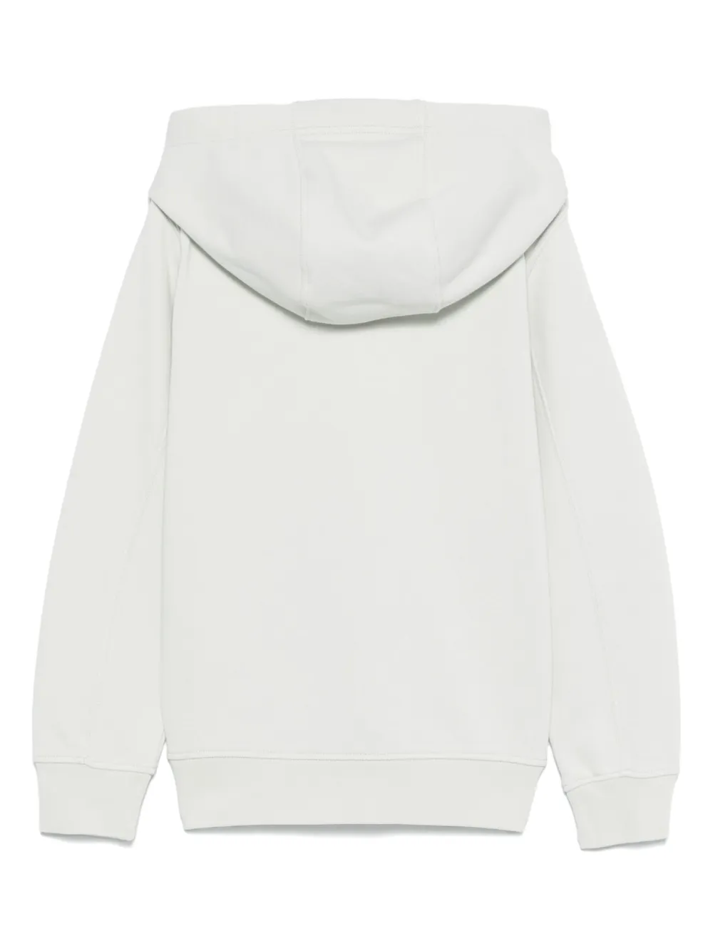 Stone Island Junior Katoenen hoodie Grijs