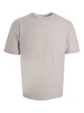 Lardini crew-neck plain T-shirt - Neutrals