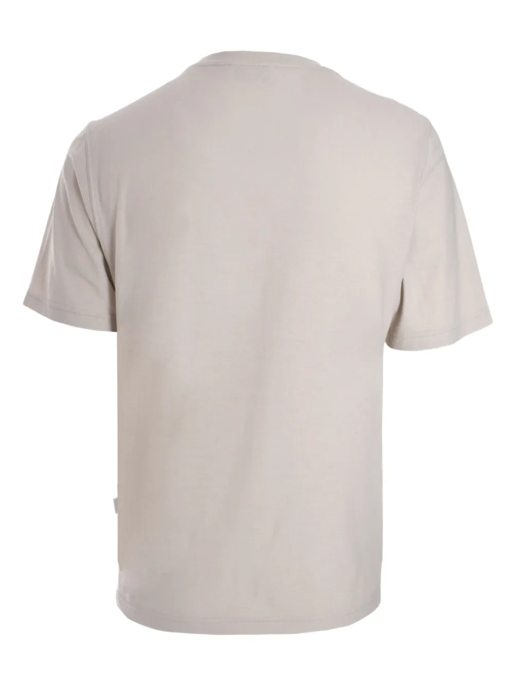 Lardini crew-neck plain T-shirt - Beige