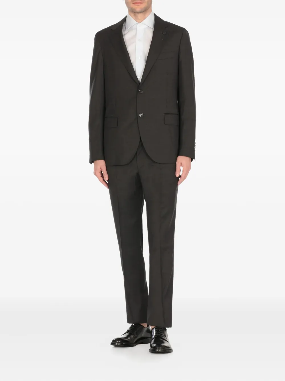 Lardini single-breasted wool suit | Single Breasted Suits | Image 2