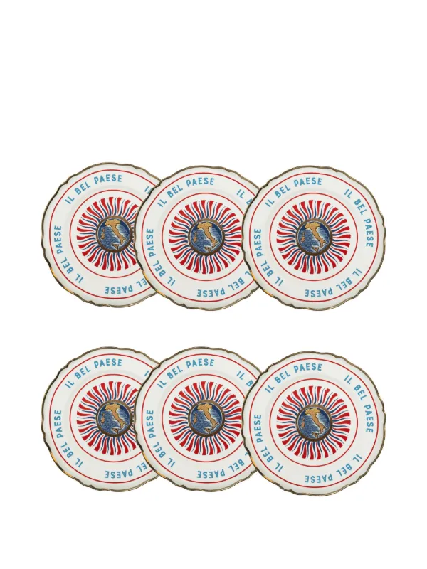Bitossi Home Italy Dinner Plates (set Of six) | White | FARFETCH AE