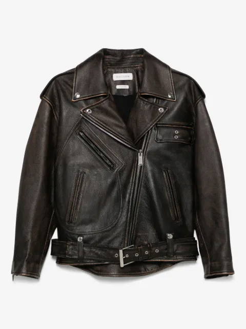Alexander McQueen leather jacket