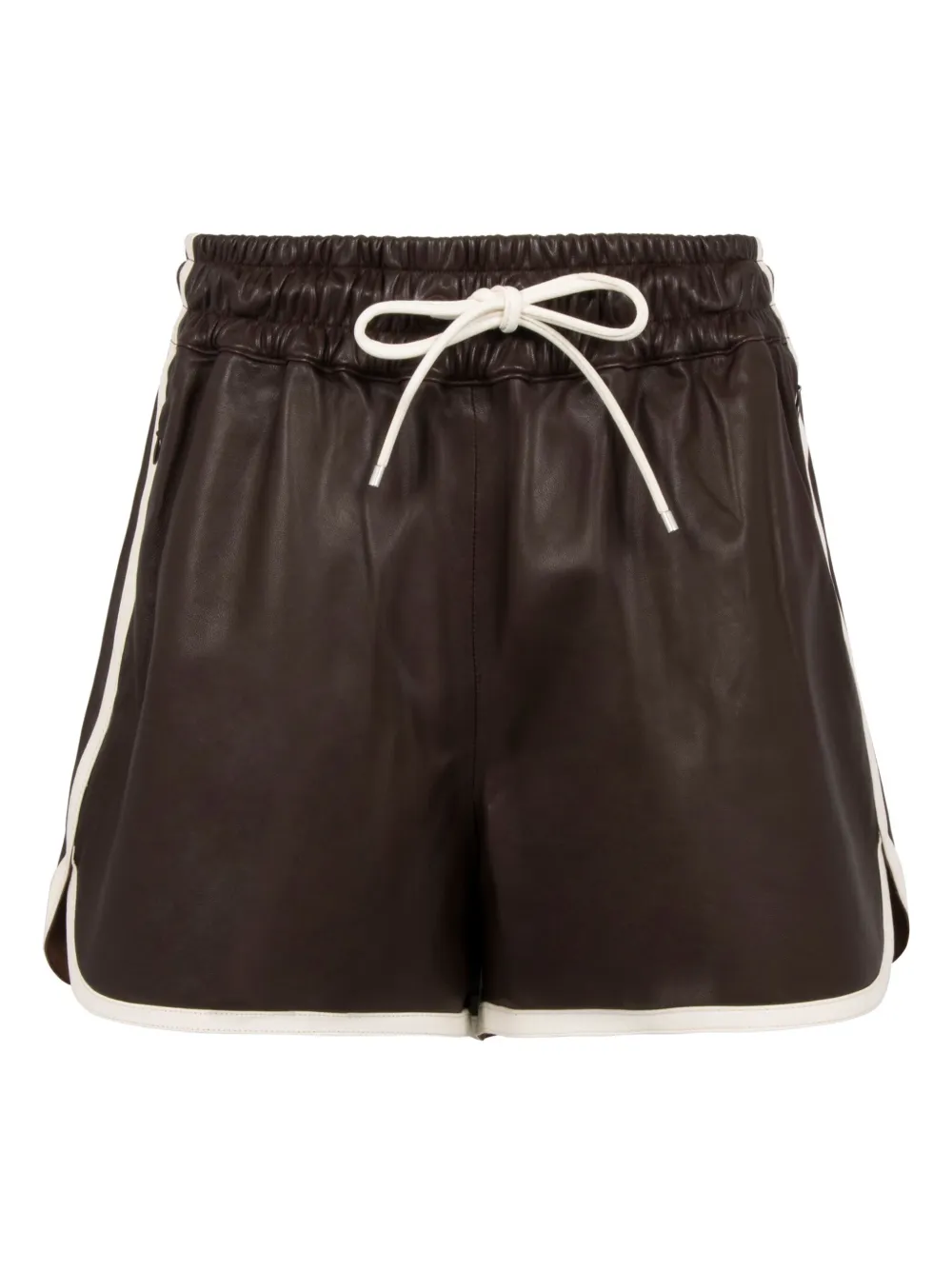 FRAME short en cuir | marron | Image 1