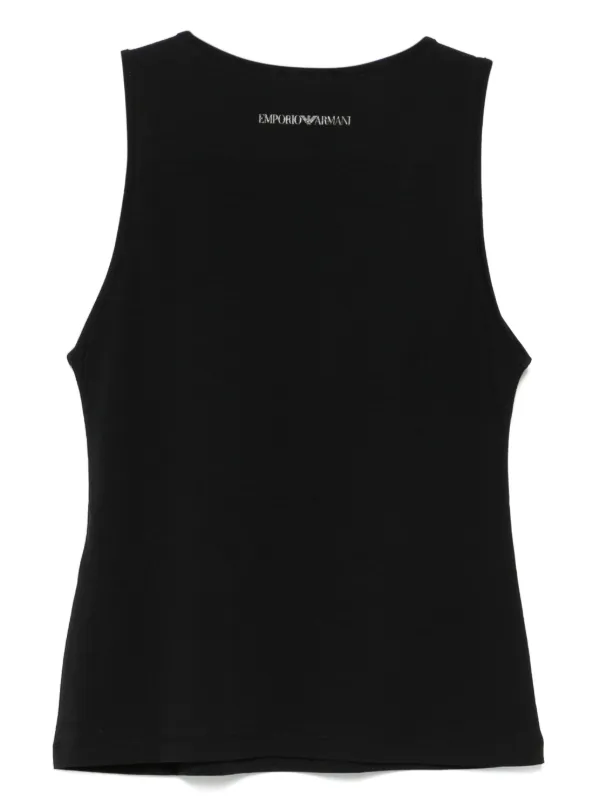 Emporio Armani タンクトップ | ブラック | FARFETCH JP