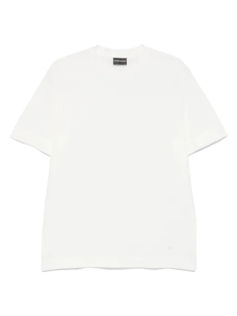 Emporio Armani textured T-shirt