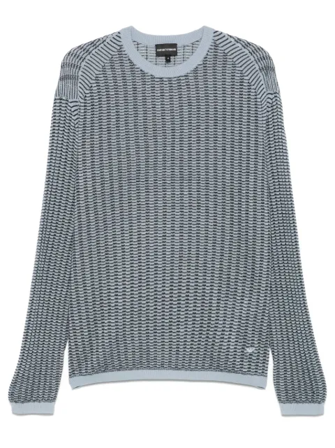 Emporio Armani textured sweater