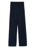 Emporio Armani textured trousers - Blue