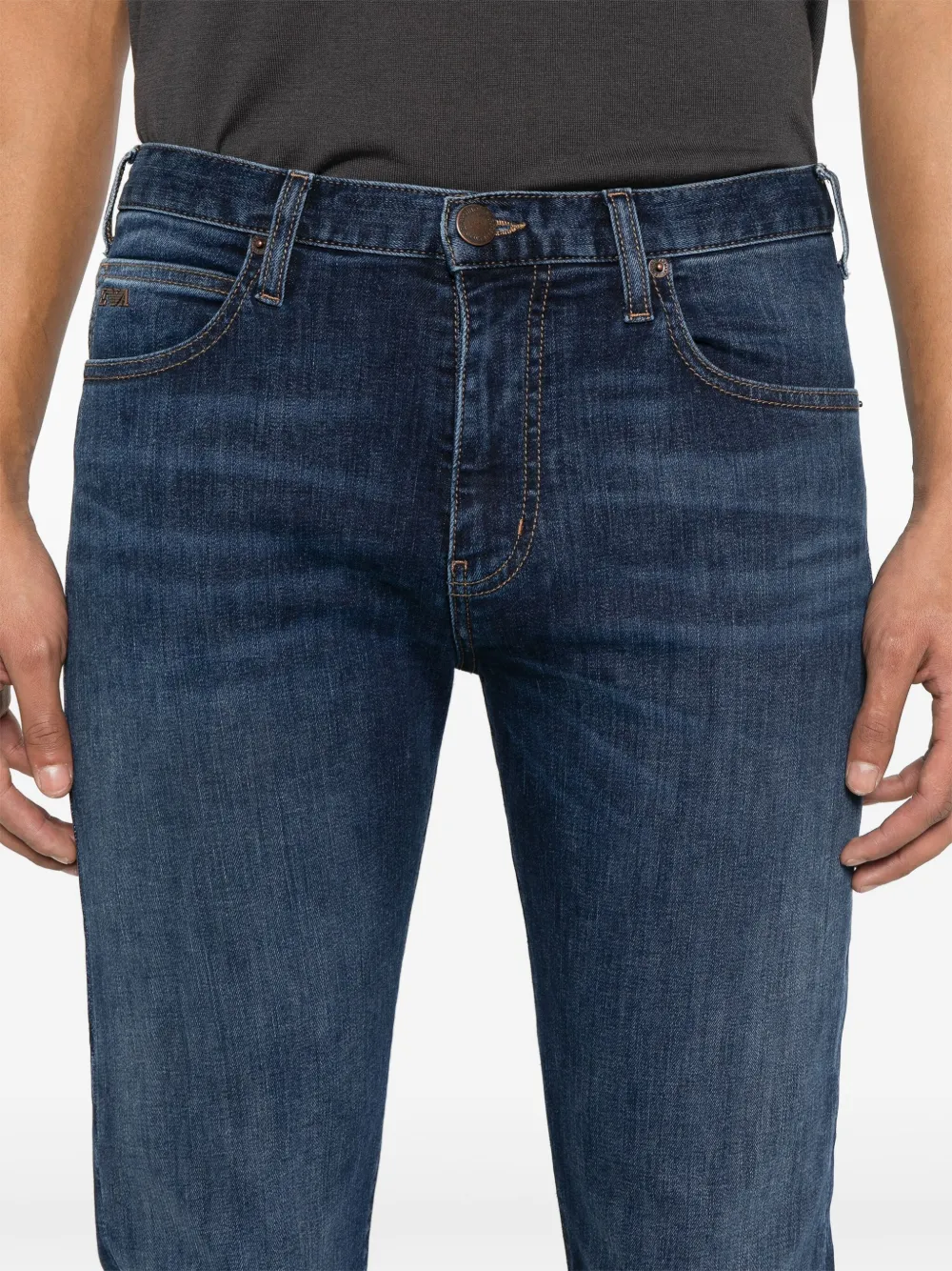 Emporio Armani J45 jeans Blauw