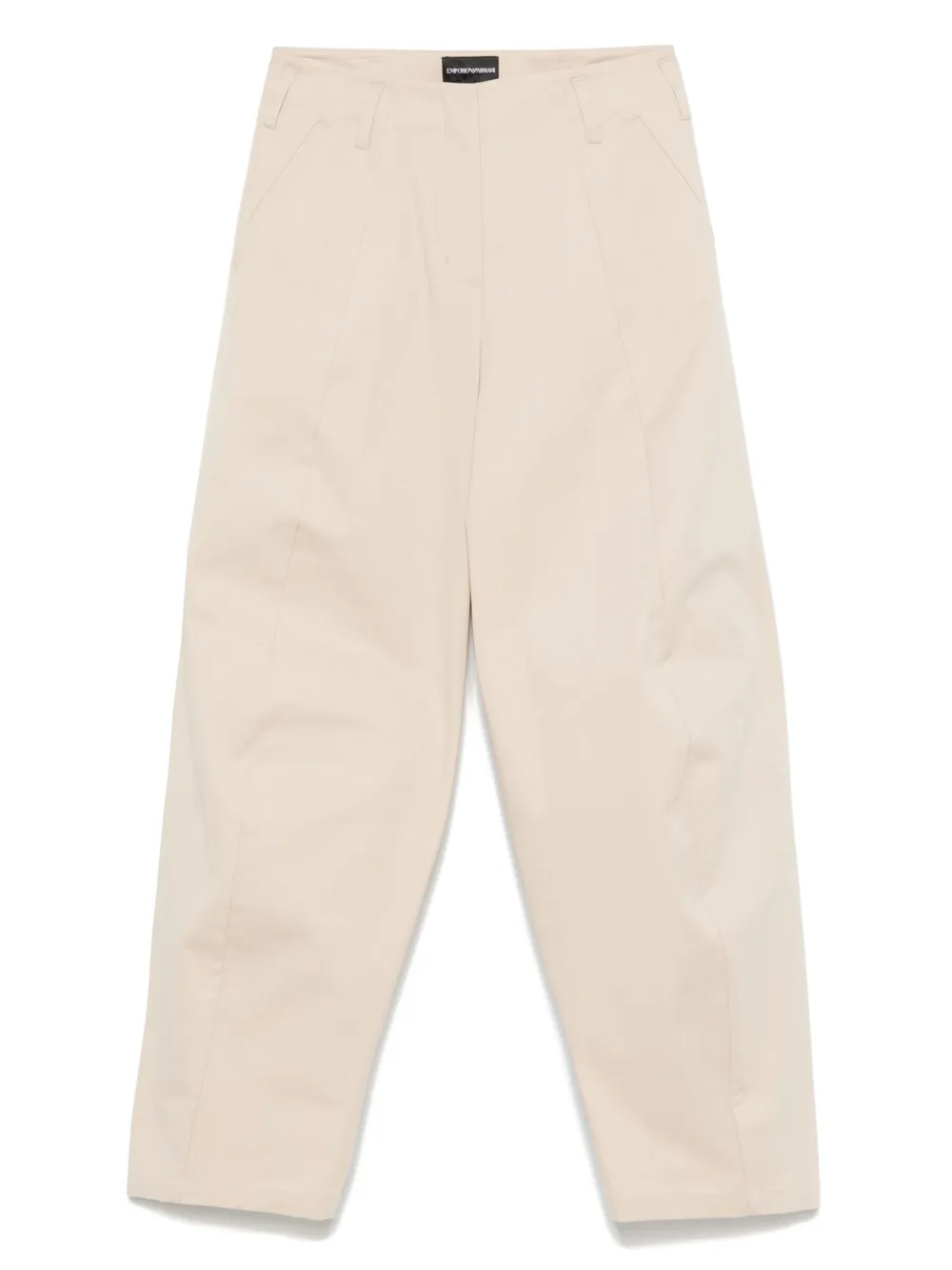 Emporio Armani Trainingsbroek met verhoogde naad Beige