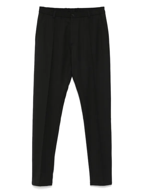 【美品】エンポリオアルマーニ　カーゴテーパードパンツ　2プリーツ　濃紺　近年式 Emporio Armani テーパードパンツ | ブラック | FARFETCH JP