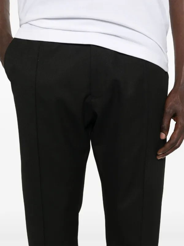 【美品】エンポリオアルマーニ　カーゴテーパードパンツ　2プリーツ　濃紺　近年式 Emporio Armani テーパードパンツ | ブラック | FARFETCH JP