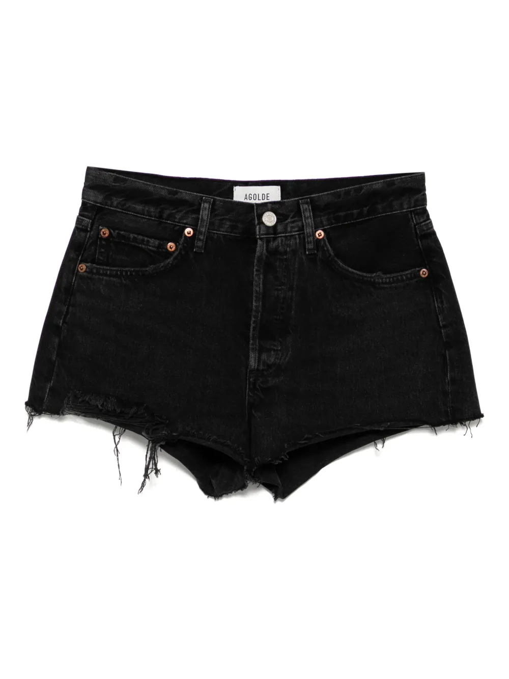 AGOLDE Parker shorts Zwart