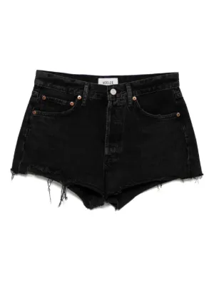 Alexander Wang Bite デニムショートパンツ | ブラック | FARFETCH JP
