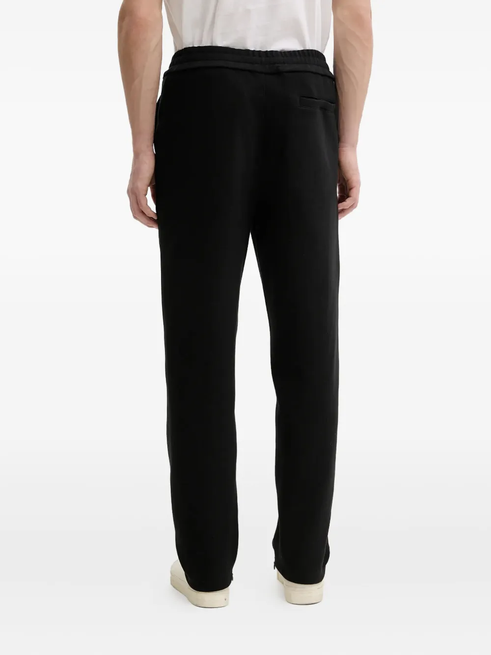 Filling Pieces Broek met geborduurd logo Zwart