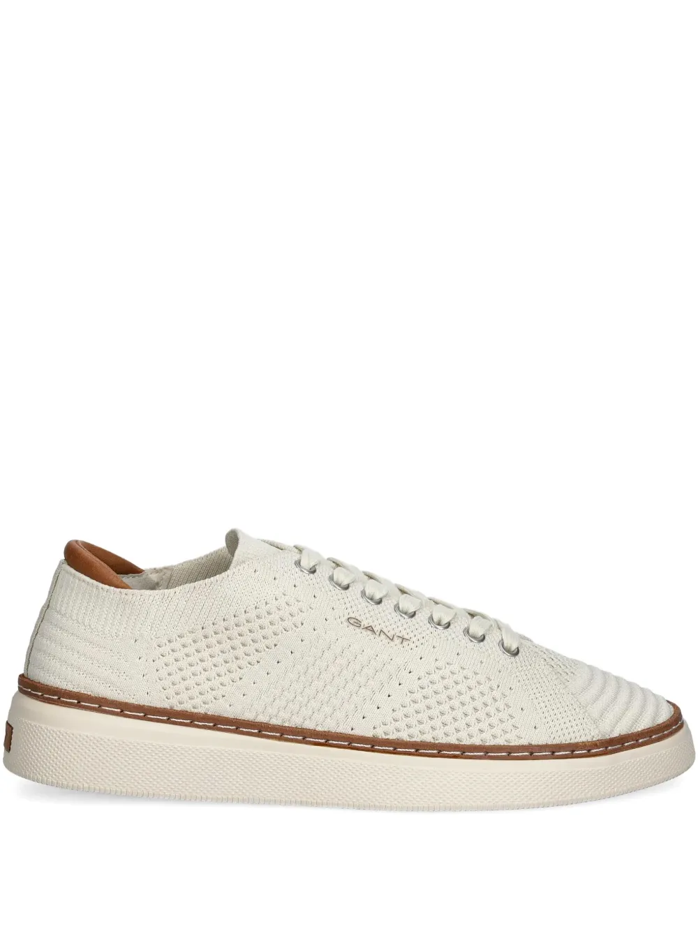 Gant knitted-texture sneakers White