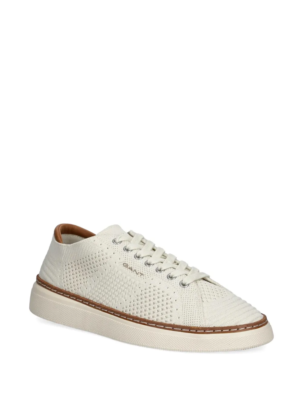 Gant knitted-texture sneakers White