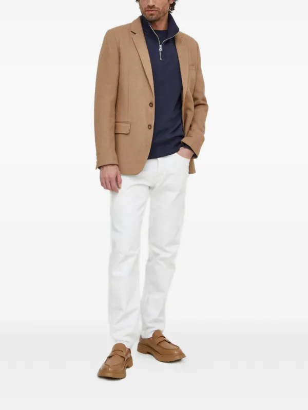 Gant ハーフジップ セーター | ブルー | FARFETCH JP