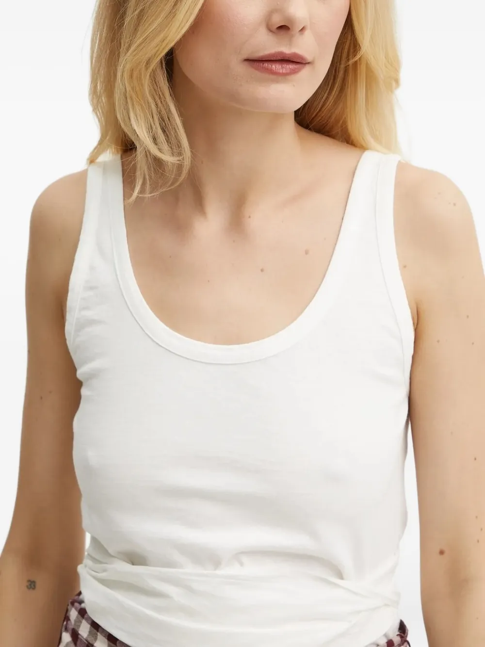 Forte Forte Bow-detail Wrap Top In White