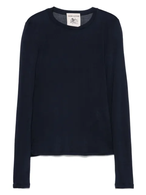 Semicouture crew-neck T-shirt