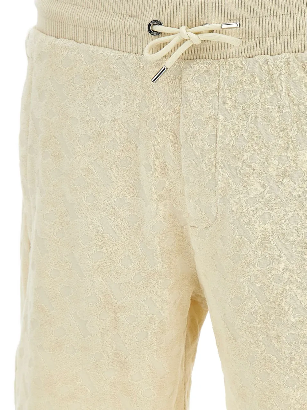 BOSS Shorts met trekkoord Beige