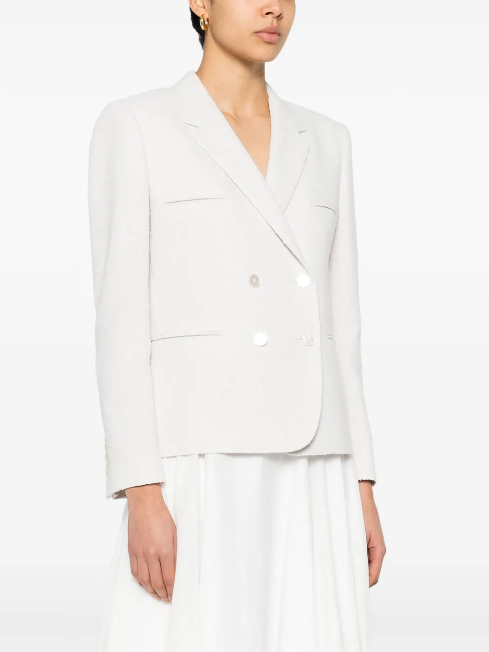 Lardini Blazer met dubbele rij knopen Beige