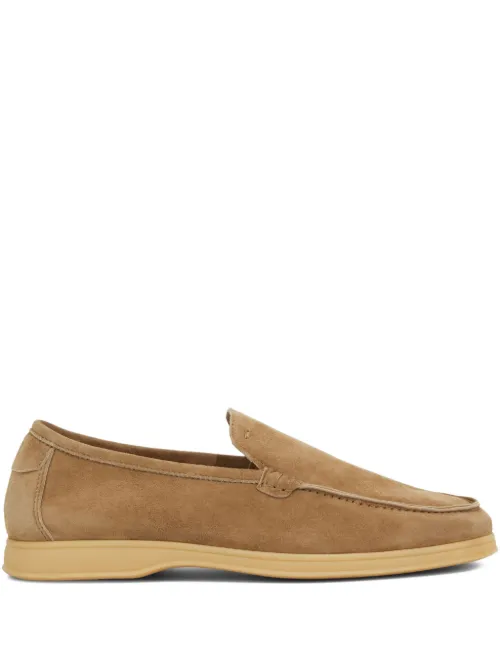 Mocassins en daim - Boggi Milano - Modalova