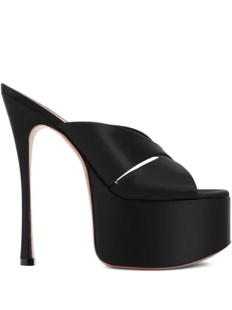 Amina Muaddi 155mm Salma sandals