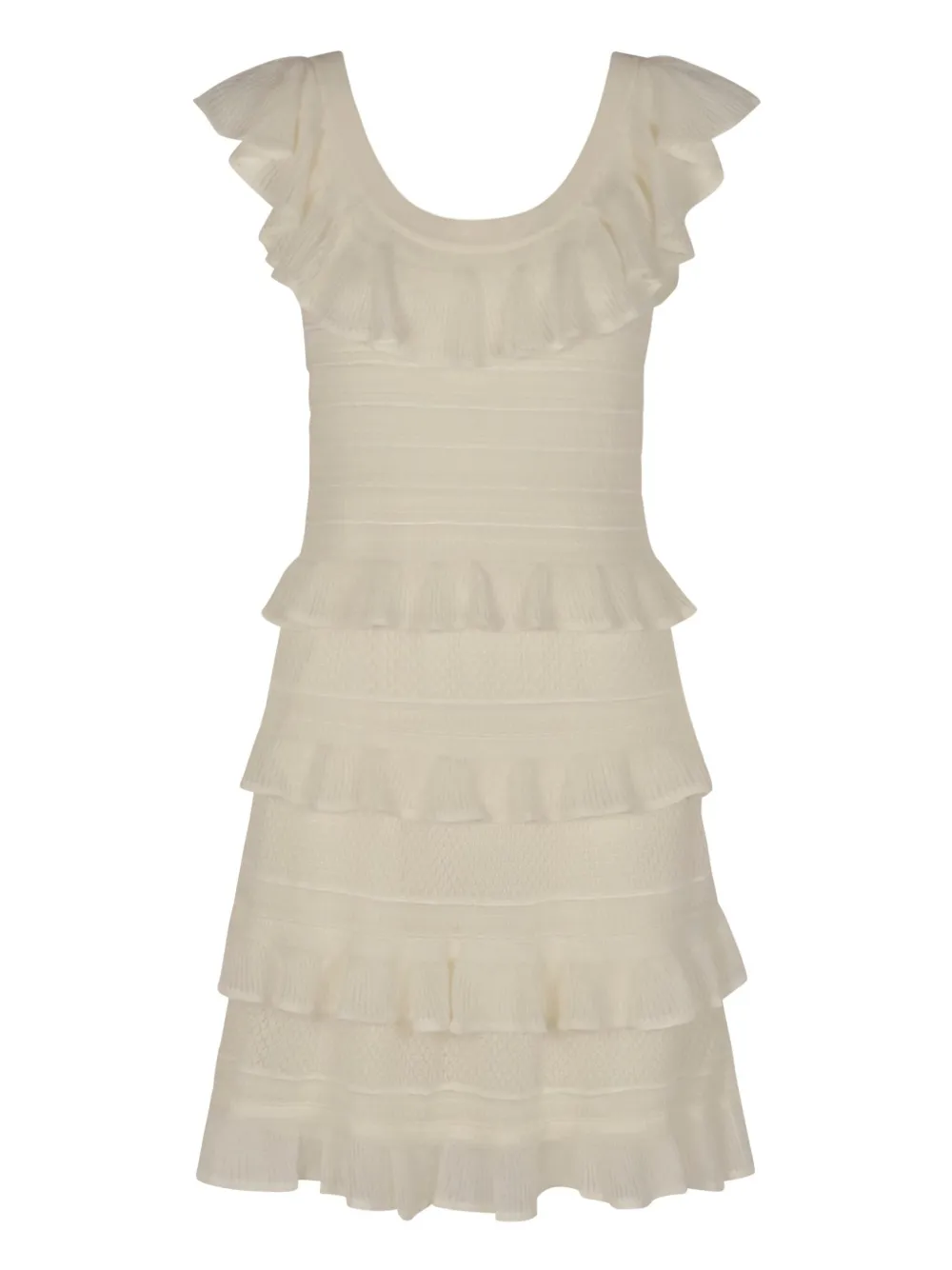 ZIMMERMANN minijupe à volants | blanc | Image 1