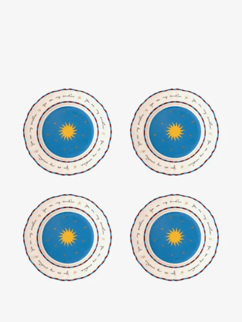 Bitossi Home Sun fruit plates (set of four)