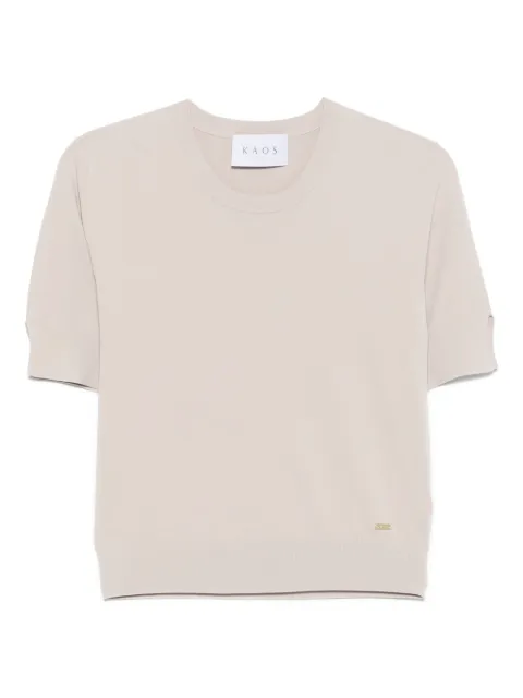 kaos logo-plaque T-shirt