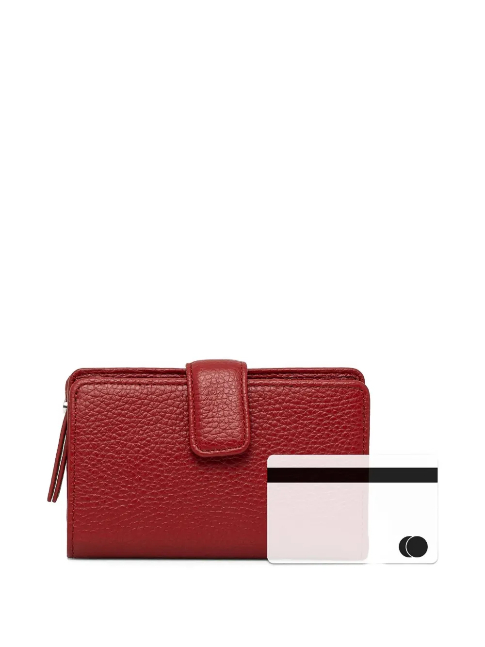 GIANNI CHIARINI Leren portemonnee Rood