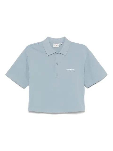 Carhartt WIP playera tipo polo Script
