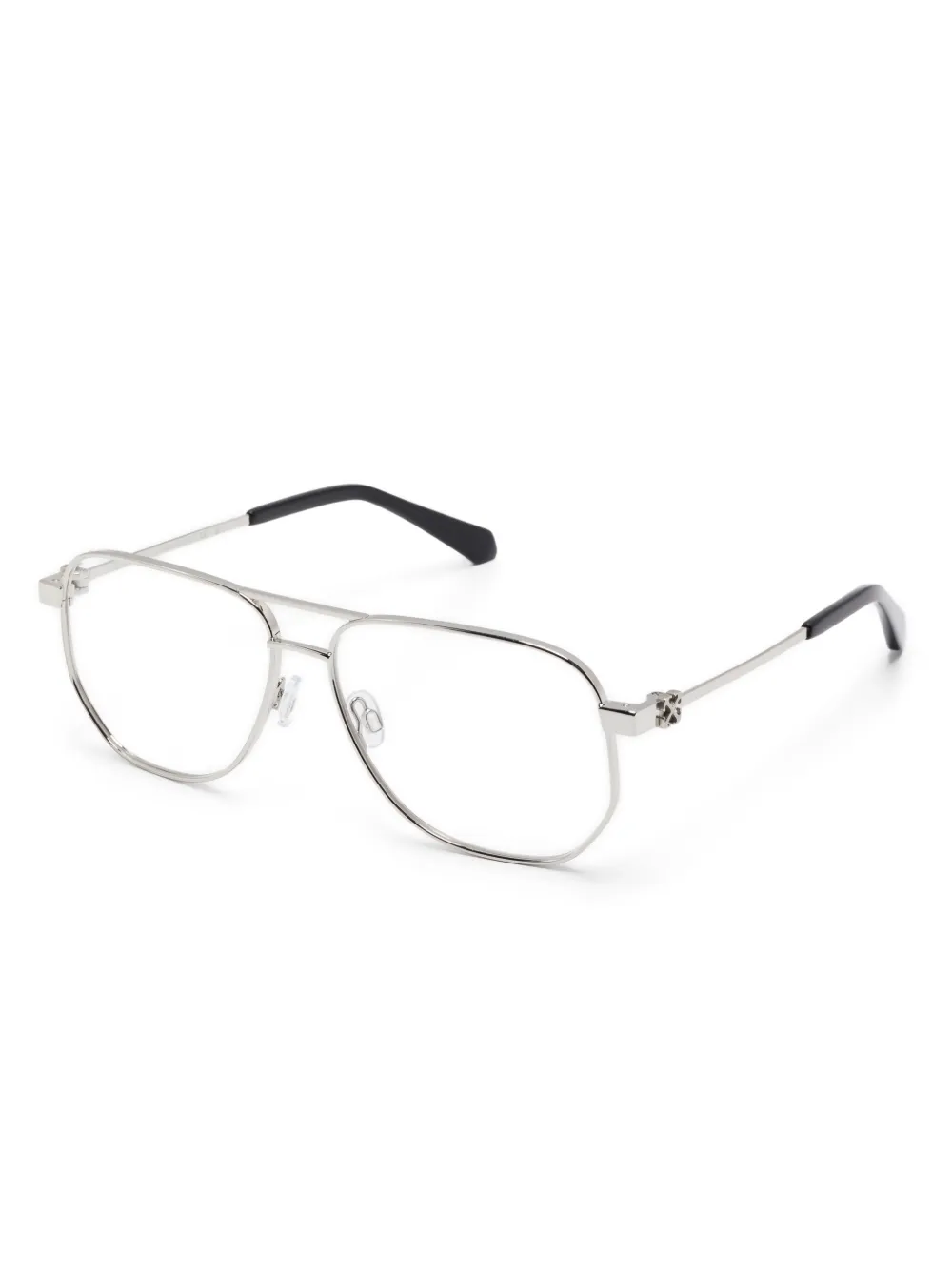 Off-White Eyewear lunettes de vue à monture pilote | Homme | Image 2