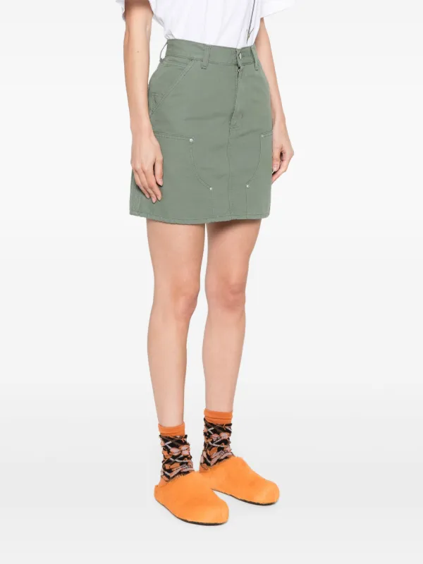 Carhartt WIP Double Knee Mini Skirt | Green | FARFETCH