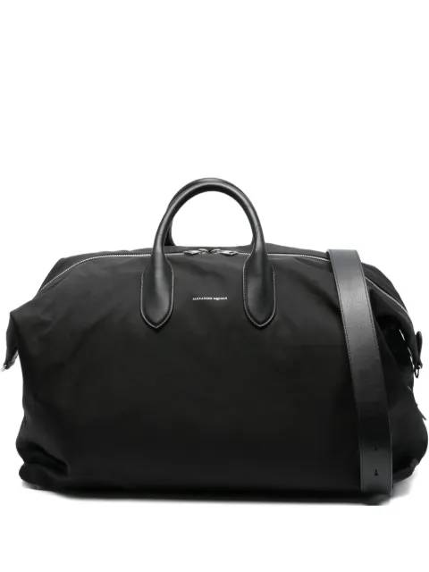 Alexander McQueen Pre-Owned 2020 leather handle nylon bag