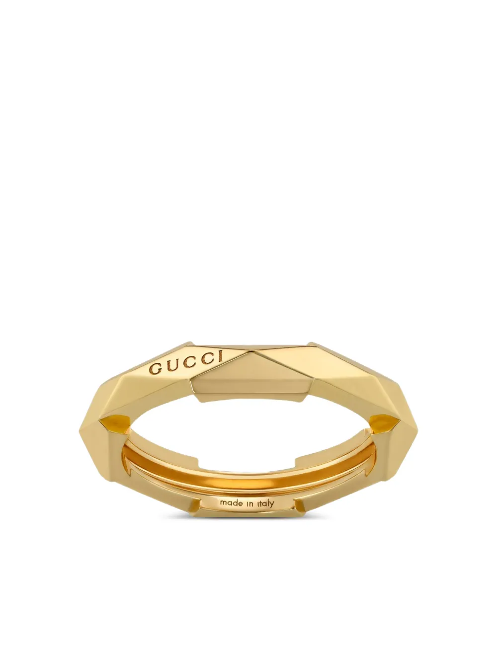 Gucci 18kt Link To Love Gelbgoldring
