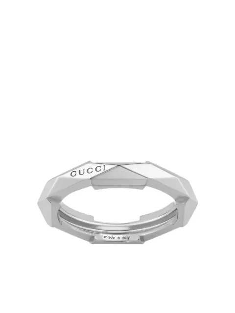 Gucci 18K white gold Link To Love ring