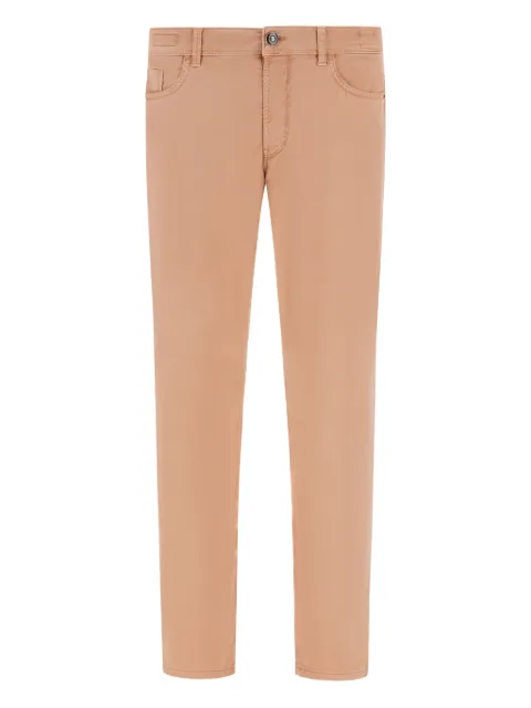 Boggi Milano logo-patch jeans