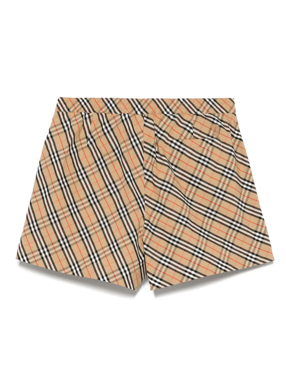 Burberry Vintage Check zijden shorts Beige