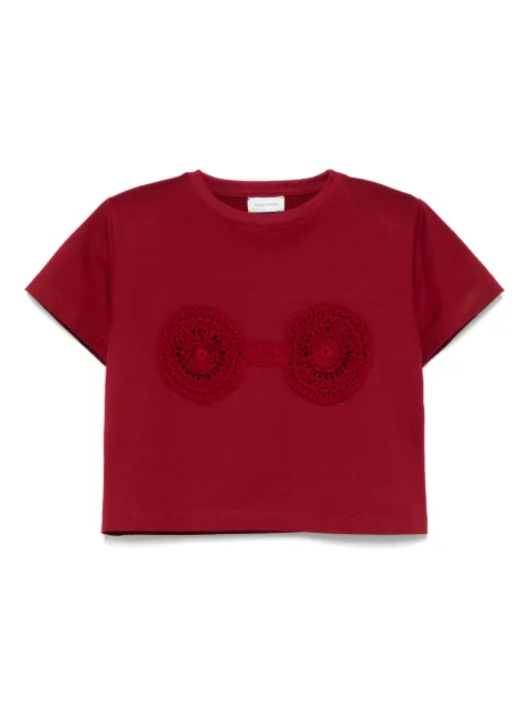 Magda Butrym crochet-bra T-shirt