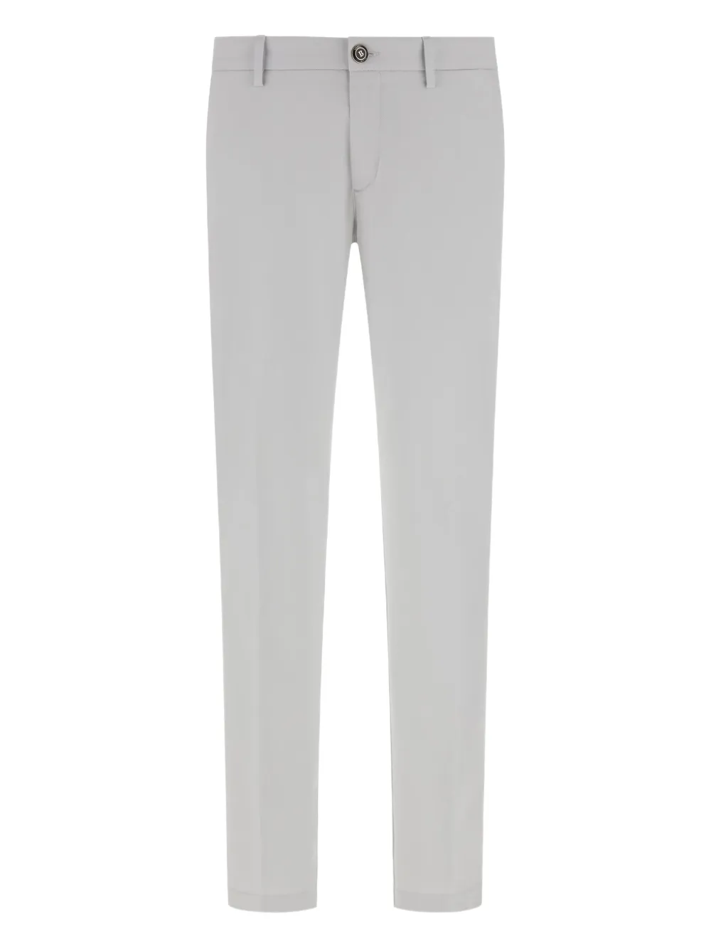 slim-cut chino trousers