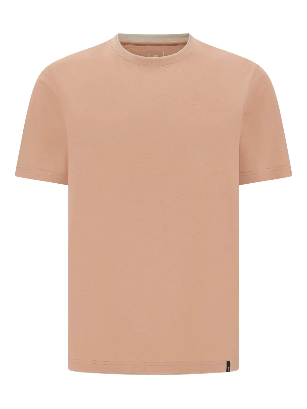 Boggi Milano コントラストトリム Tシャツ - ニュートラル Boggi Milano コントラストトリム Tシャツ - ニュートラル